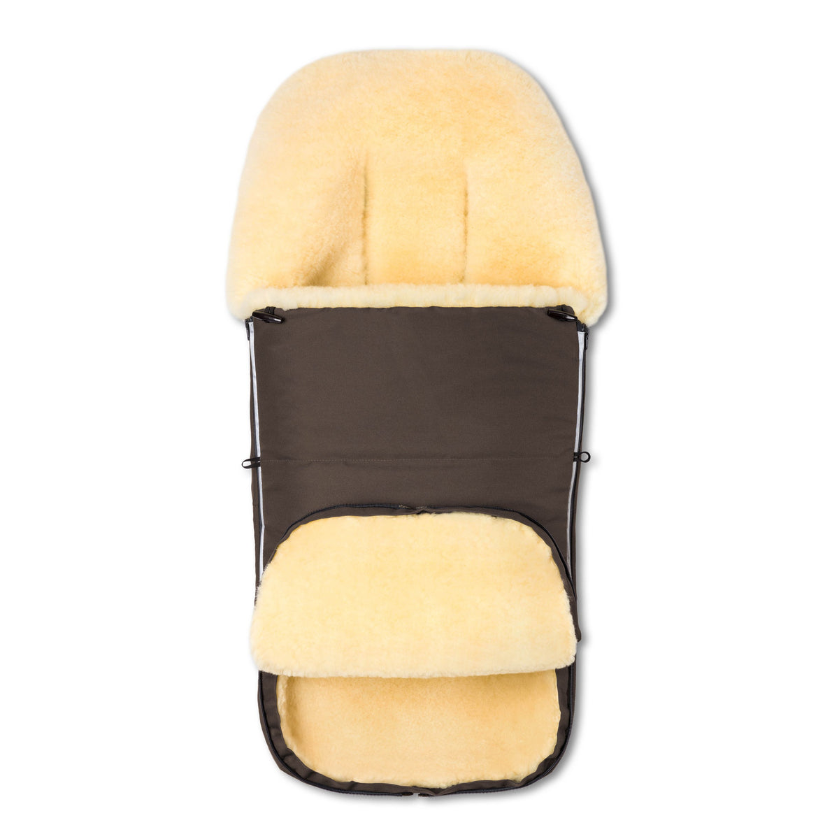 Lammfell Fußsack Polaris/ braun