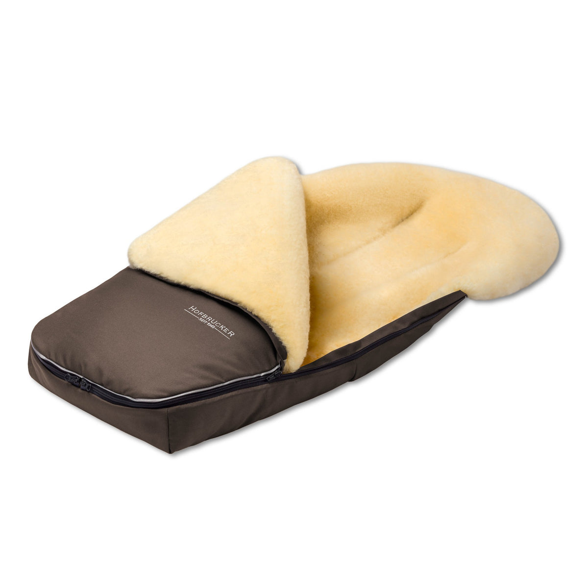 Lammfell Fußsack Polaris/ braun