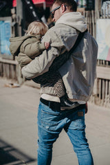 Kindertrage/ Grey Leopard