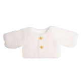 Puppen Plüschjacke "Yuki" mit Tüllrock 35-45 cm