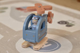 Holz-Hubschrauber