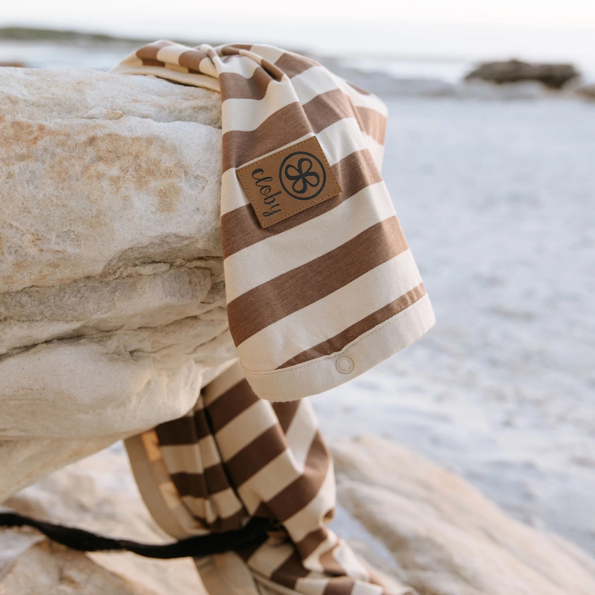 UV- Sonnenschutzdecke / Peanut Sandy Stripe