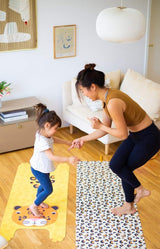 Kinder Yogamatte - Luka der Leopard