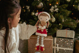 Weihnachtspuppe Rosa