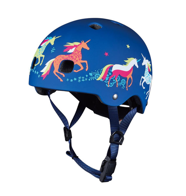Deluxe Swiss Micro Helm Unicorn XS Kinderhelm mit LED-Licht, verstellbar und gut belüftet