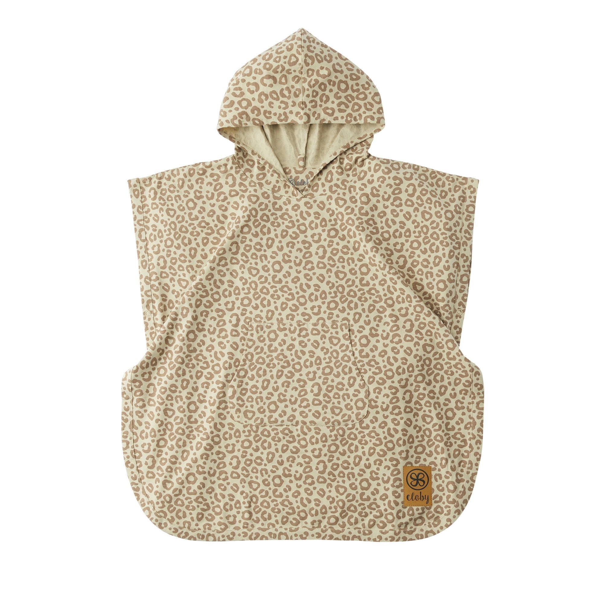 UV- Poncho Leopard Brown 3-5 Jahre