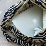Lukkily Bag #1 Zebra creme/black