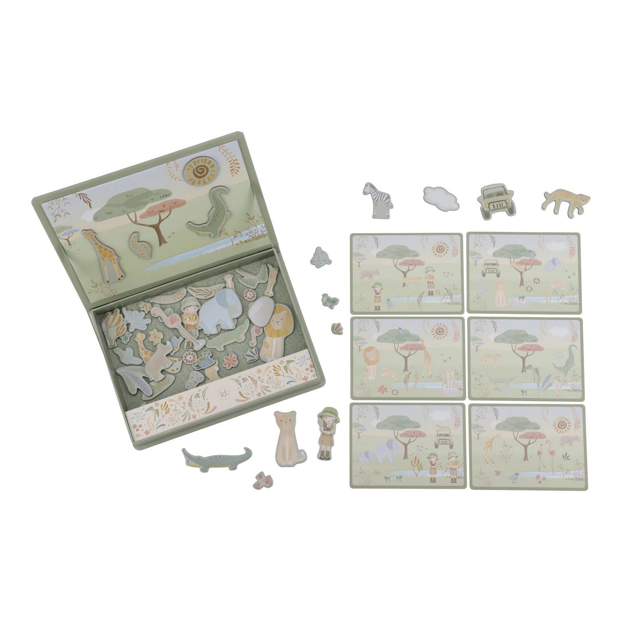 Magnet Puzzle/ Safari Friends