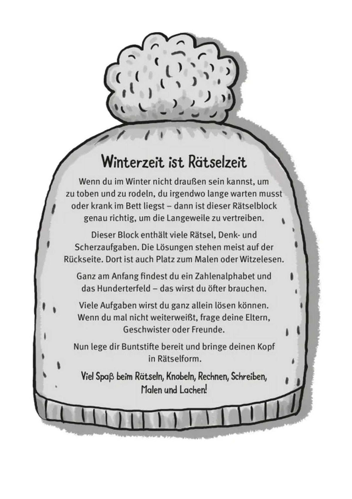 Mein dick Winter-Rätselblock