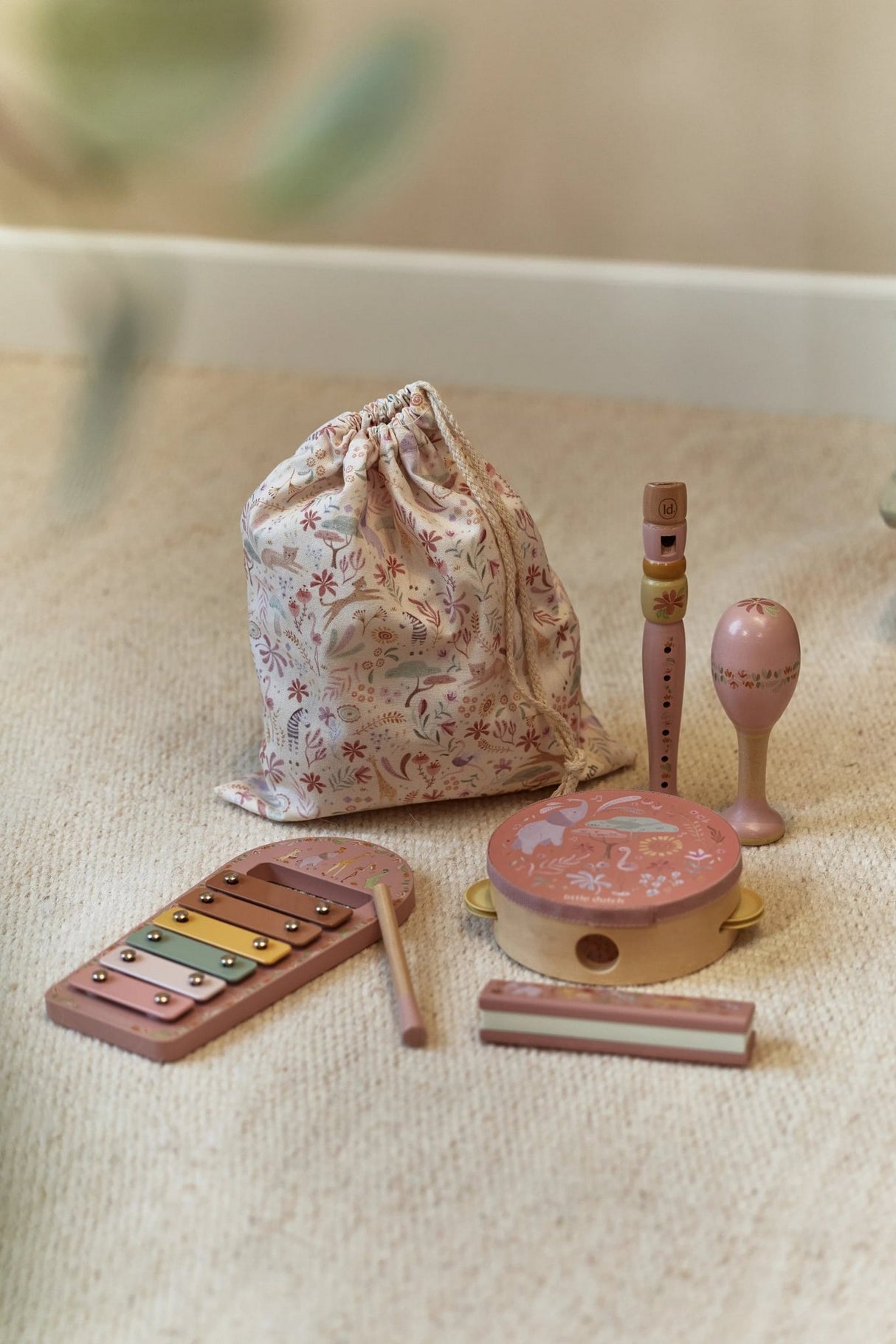 Instrumentenset Rosa - Safari Friends