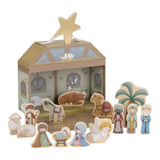 Weihnachtskrippe Spielkoffer