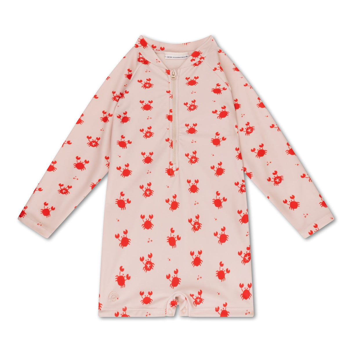 UV-Einteiler für Kinder mit Oh Crab-Print und UV-Schutz LSF 50+