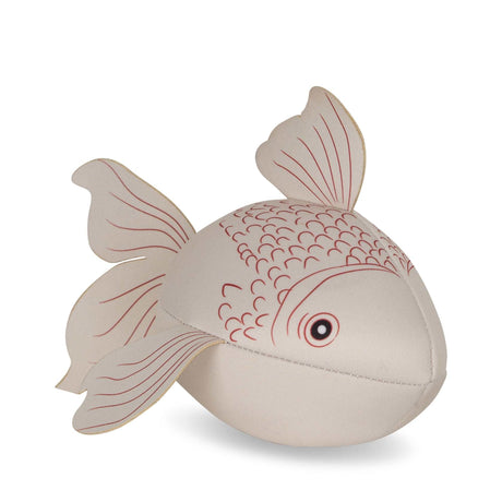 Neoprenball Goldie von Konges Sløjd, fischförmiger schwimmender Wasserspielball aus Neopren und Polyester