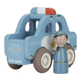 Holz- Polizeiauto