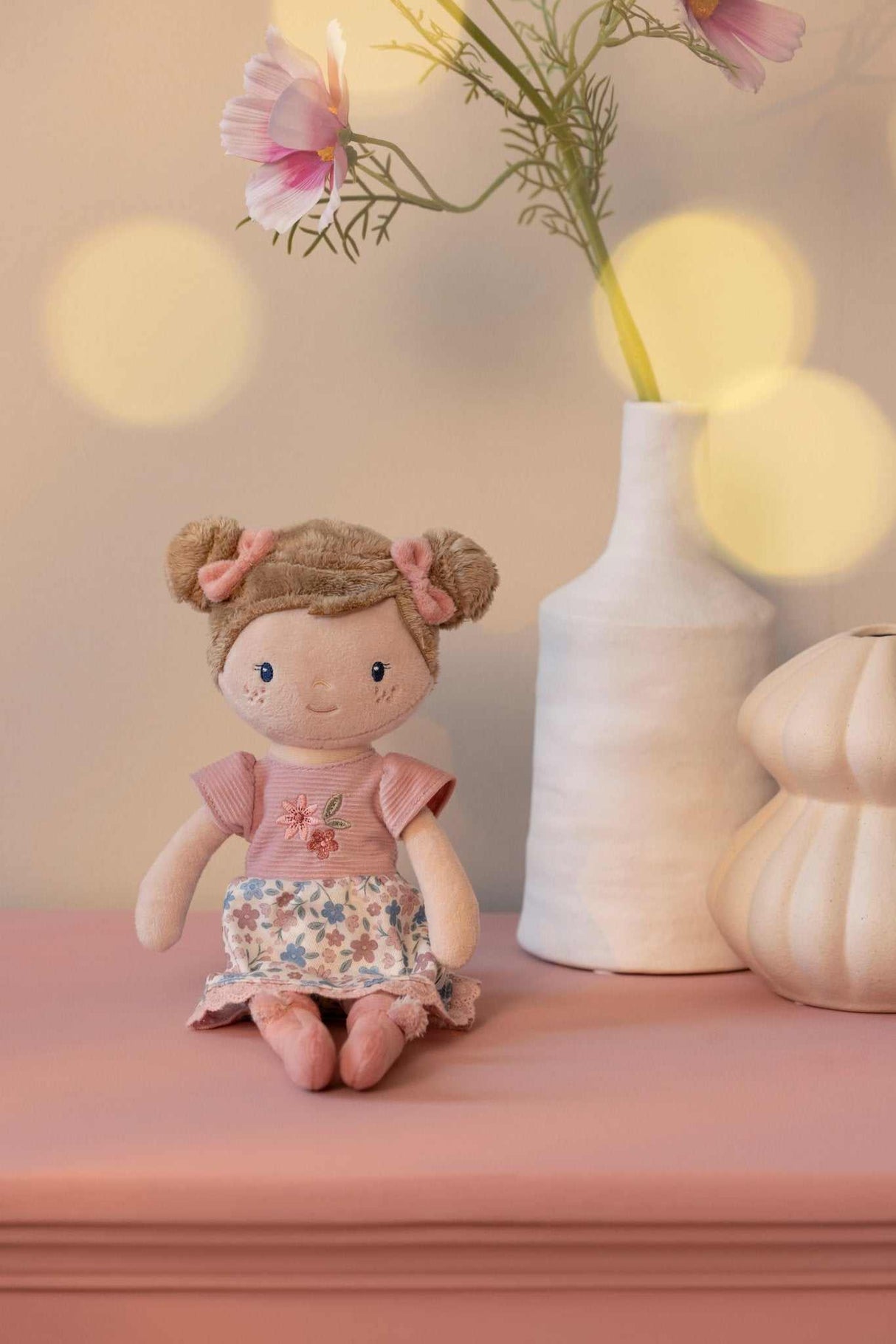 Kuschelpuppe Rosa