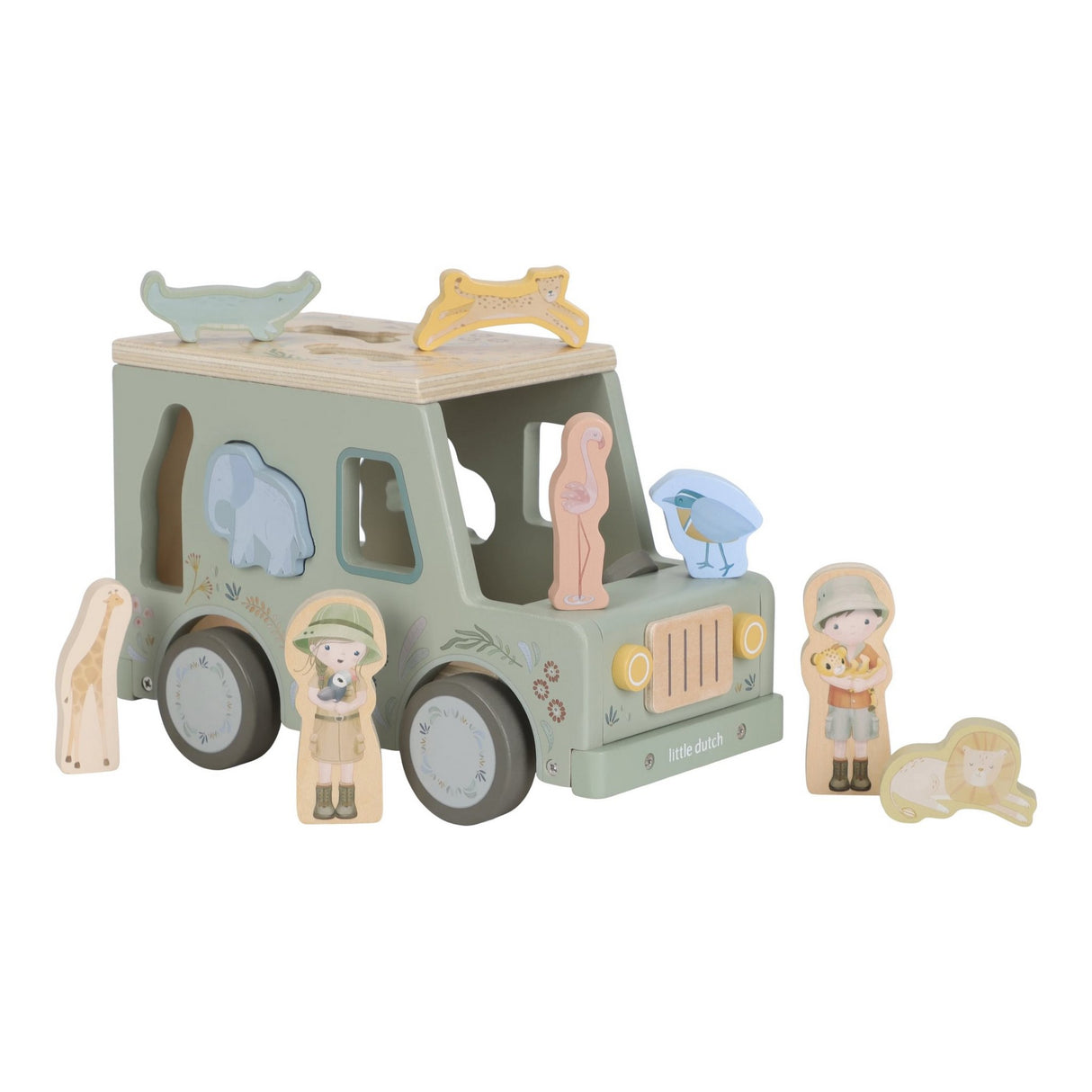 Formensortierer Jeep - Safari Friends