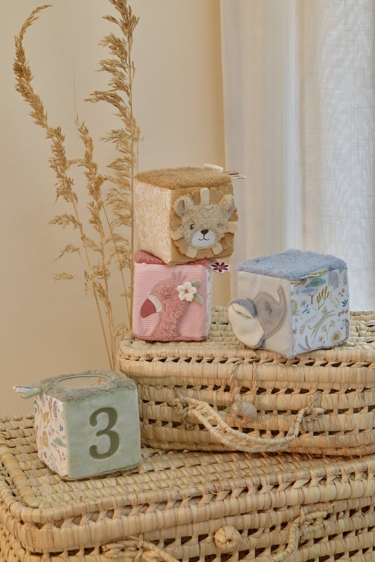 soft Block Set - Safari Friends