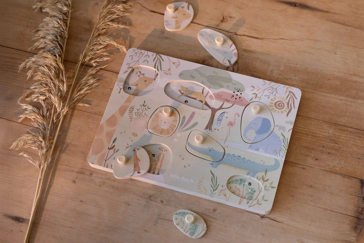Sound Greif Puzzle  - Safari Friends