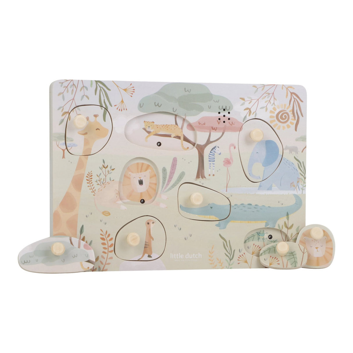 Sound Greif Puzzle  - Safari Friends
