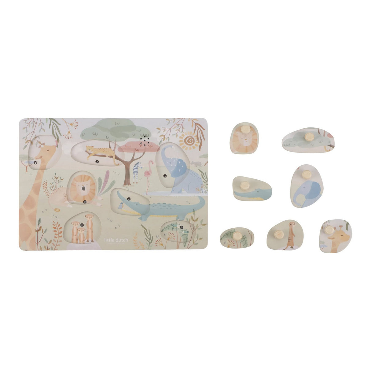 Sound Greif Puzzle  - Safari Friends