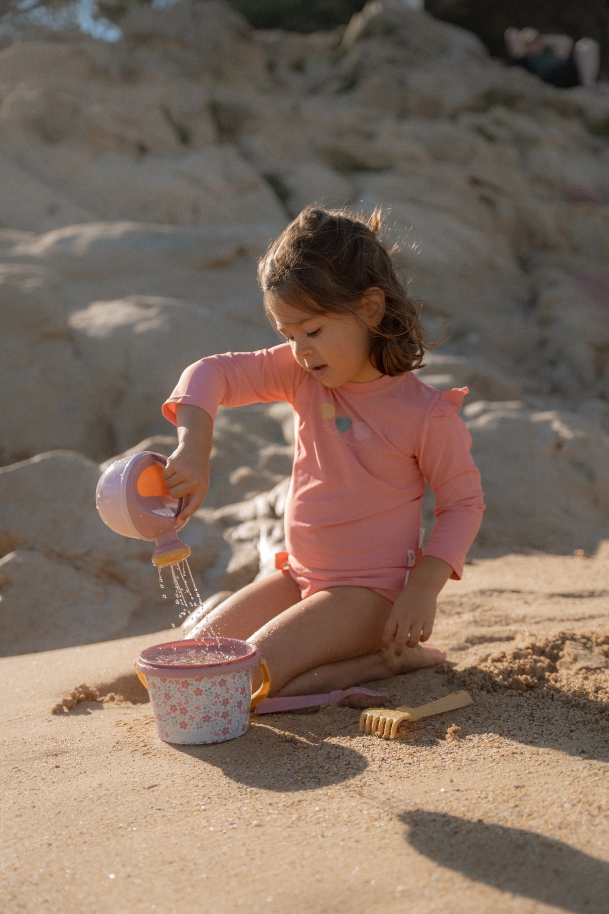 Strandset Pink Beach 5tlg.