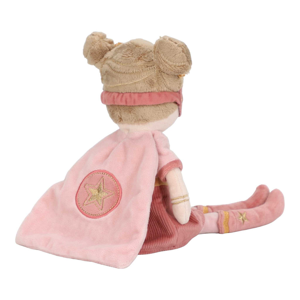 Kuschelpuppe Superheldin Rosa