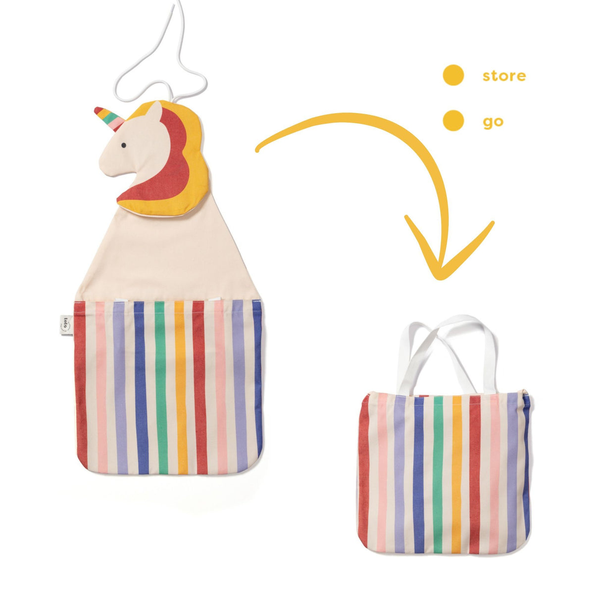 Organizer toto - unicorn
