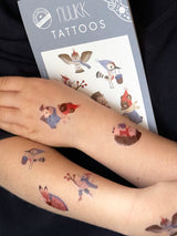 Tattoos "Waldtiere im Winter"