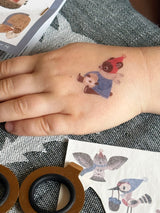 Tattoos "Waldtiere im Winter"
