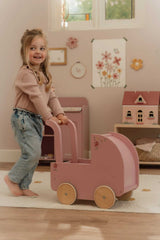 Holz Puppenwagen