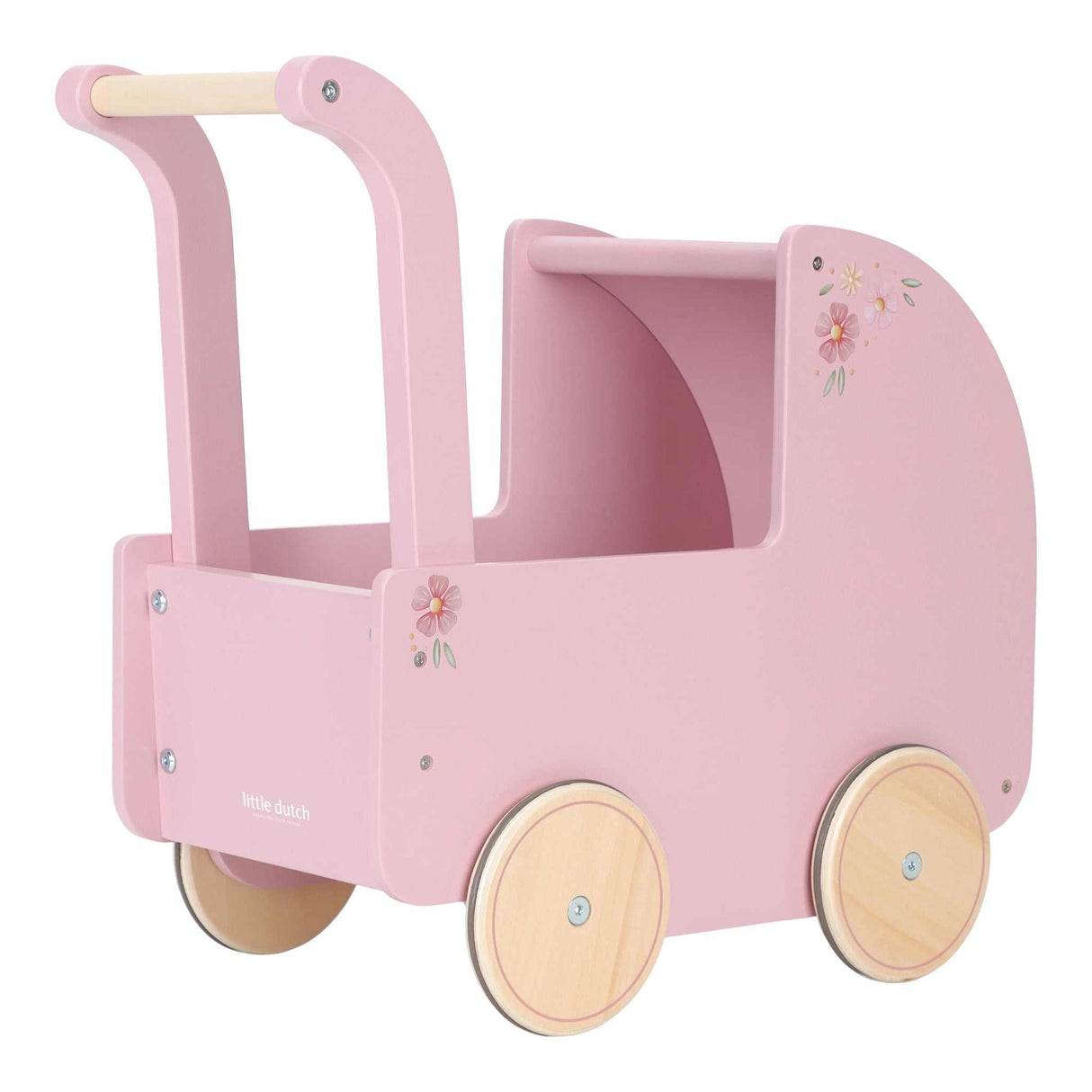 Holz Puppenwagen