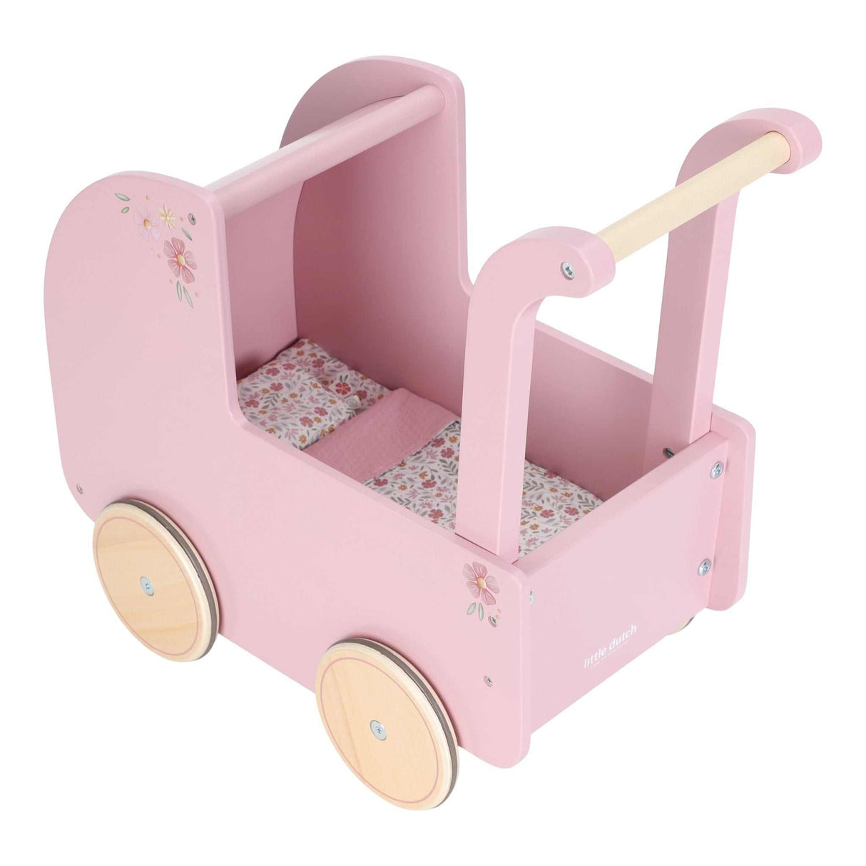 Holz Puppenwagen