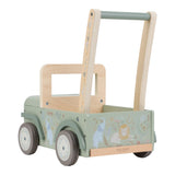 Holz-Schubkarre Safari/ Grün