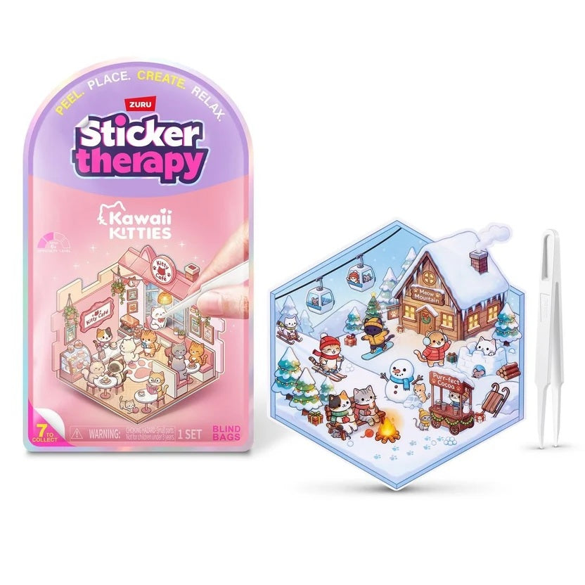 Zuru Sticker Therapie - Kawaii Kätzchen (1Stück)
